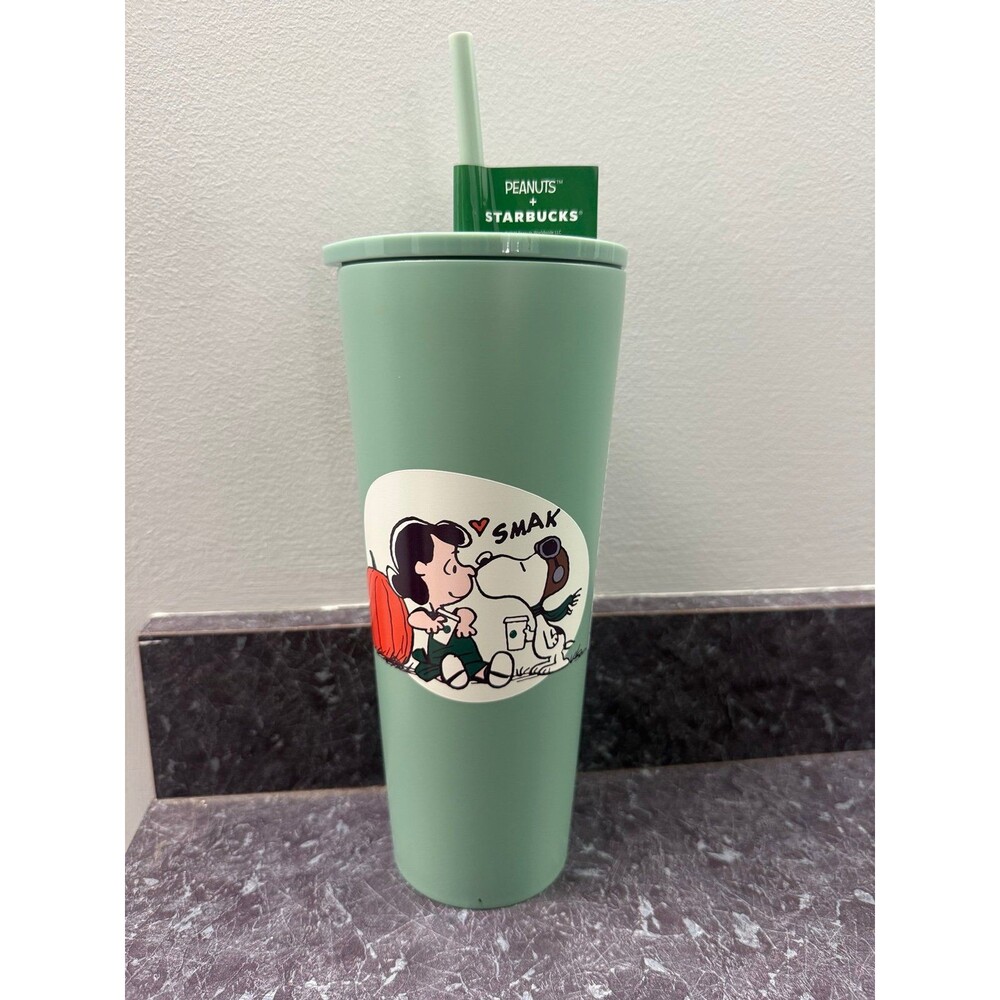 Starbucks x Peanuts 2026 Snoopy & Lucy Starbucks 24 oz Tumbler